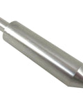 High Speed Steel Router Bit Centering Tool For 1/4 And 1/2 Inch Collets with a pointed design for precise woodworking alignment.