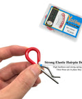 Beefy Ten Pack Heavy Duty Hitch Pins R Clips With Rubber Coated Grips 60mm Long 3mm Wire Diameter Spring Retaining Pins held by hand