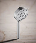Purist Four Function Handshower With 1.75 GPM Flow Polished Chrome Full Coverage Pulsating Massage And Silk Spray Easy Clean Design