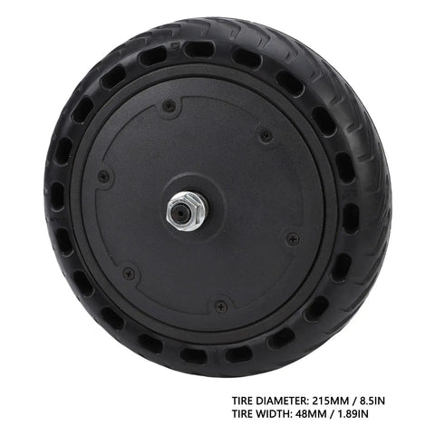 250W Hub Motor Electric Scooter Replacement for PRO2, 8 Inch Wheel With Tire, Waterproof Aluminum Alloy Rim, Anti Slip Rubber Tire