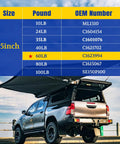 Heavy Duty Gas Struts For Rv Compartments And Storage Bays 15 Inch 60 Lb Lift Support Shocks compatibility chart.