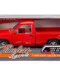 Boxed Chevy 454SS 1992 Red Diecast Pickup Truck One Twenty Fourth Scale With Opening Doors Hood Tailgate And Working Steering