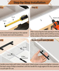 Installation tutorial for Matte Black Drawer Pulls 10 Pack With 3 Inch Center To Center Hole Spacing For Cabinets And Furniture Upgrade