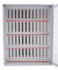 Heavy Duty Cell Phone Locker For Classrooms 48 Slot Portable Storage Cabinet featuring 48 individual slots for secure device storage.