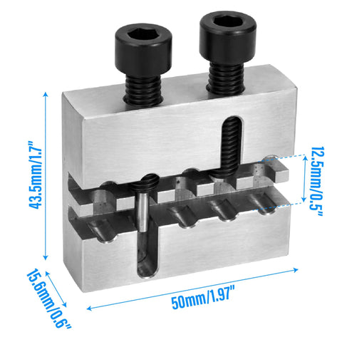 Heavy Duty Pro Grade Chain Breaker Tool For Bikes And Racing With CNC Carbon Steel Construction, Precision Six Pin Design, Deep Chain Pilot Grooves