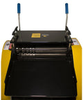 Close-up of WRA40R Automatic Electric Wire Stripping Stripper Workhorse showing cutting mechanism and controls.