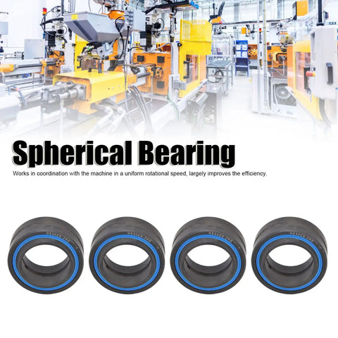 4Pcs In 1 Set Spherical Plain Bearing For Heavy Duty Equipment Deep Groove Bearings With Even Hardness Easy Install Built To Last Tough As Nails Reliable GE30ES2RS Compatible, GE30ES2RS bearings