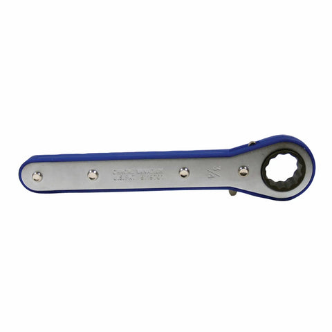 Hand-operated ratchet tool used for X-Chock Tire Locking Chock Wheel Stabilizer For Tandem Axle Trailers And RVs Easy Ratchet Operation