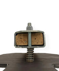 Heavy Duty Static Target Hanger For Three Eighths And One Half Inch Steel Targets With 1000 Foot Pounds Impact Rating kit with spring and bolt