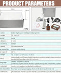 High Def Automatic Date Encoder Machine Online Continuous Inkjet Printer For Barcode Batch Number Label Black 12.7mm Wide On Production Line with metal body.