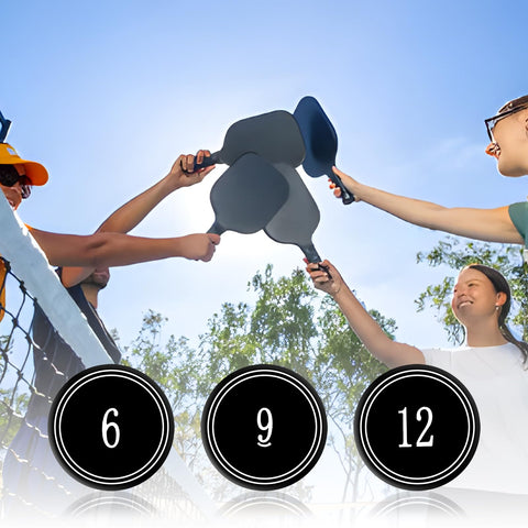 Three Weighted Cap Coins For Pickleball Paddle, Counterbalance Tokens To Boost Control And Stability, Faster Hand Speed, And Reduced Head Heavy Feel With 6g, 9g, And 12g Weights, A Simple Upgrade For Serious Players
