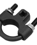 Inner Tie Rod Tool Three Eighths Inch Low Profile Easy Inner Tie Rod Removal And Installation No Fuss Auto Repair Essential Fits Standard Tie Rods With Smooth Ends Built Durable Pro Grade Hand Tool For Quick Grips, black steel clamp