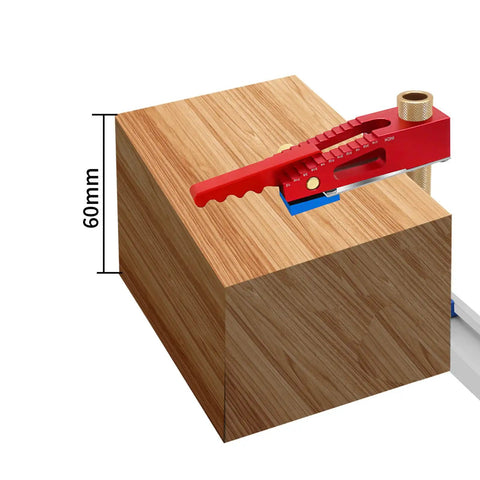Heavy Duty Bench Dog Hold Down Clamp For Workbench And Desktop Woodworking Pro Grade Adjustable Pressure Ranges 0 To 60mm And 0 To 25mm Height Gauge