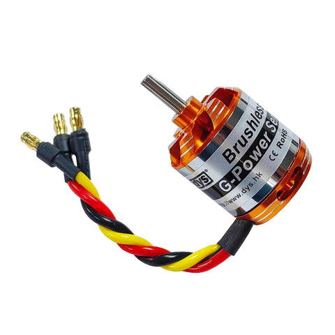 D2836 Beefy Brushless Outrunner Motor Series For 2 To 4S LiPo Multicopter Quad Copter And Fixed Wing RC Aircraft With 4.0mm Shaft And Banana Plug Adapters