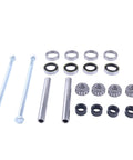 Front Wheel Bearing Rebuild Kit With Upgraded Stainless Steel Axles And Spring Loaded Seals For 13x5-6 Front Wheels Compatible With Exmark