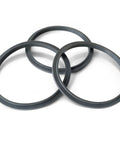 Gasket Seal Ring Replacement For Blenders 900 Series 600W And 900W, dual lip design, gray silicone rubber, set of three rings