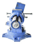 Front view of Heavy Duty 6 Inch Multi Jaw Vise With 360 Degree Rotation And Swivel Base, Rugged Ductile Iron Construction