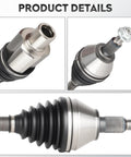 Heavy Duty Front Left And Right CV Axle Shaft Assembly For Ram 1500 3.0L 3.6L 4.7L 5.7L 2 Pack Driver Passenger Side details