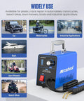 Plastic Welder Kit With 600 Hot Staples And 5 Level Adjustable 110V Power Hot Stapler for car, motorcycle, and boat repair.