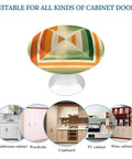 2 Pack Stainless Steel Durable Square Pattern Cabinet Knobs With Screws Round Drawer Pull For Kitchen Bathroom Bedroom Furniture Hardware Boss Level Upgrade Rust Resistant Smooth Surface Dresser Knobs on cabinet doors