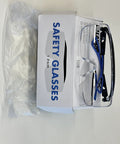 Box of Over Glasses Safety Goggles With Anti Fog Lenses ANSI Z87 1 Certified Scratch Resistant Side Shield Protection