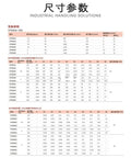 Specifications chart for All In One Pro Grade Multi Stage Vacuum Generator With Built In One Way Valve And Filter For Pneumatic Systems