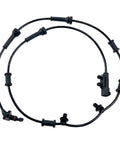 4 Pack ABS Wheel Speed Sensor Set For Jeep Wrangler JK 2007-2018 Front And Rear Plug-And-Play Direct Fit Replacement For OE 68003281AC 52125003AA And Other OE Numbers Keeps ABS Readings Sharp And Braking Smooth For Daily Drivers. black ABS wheel speed sensors with connectors
