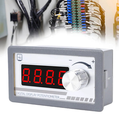 10K Digital Display Programmable Potentiometer With 4 Digit 0.4 Inch Display For Speed Controller Inverter in ABS housing