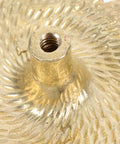 Close-up of Brass Peony Flower Drawer Pulls Dope Vintage Floral Cabinet Knobs Gold Hardware For Kitchen Bathroom Bedroom Dressers