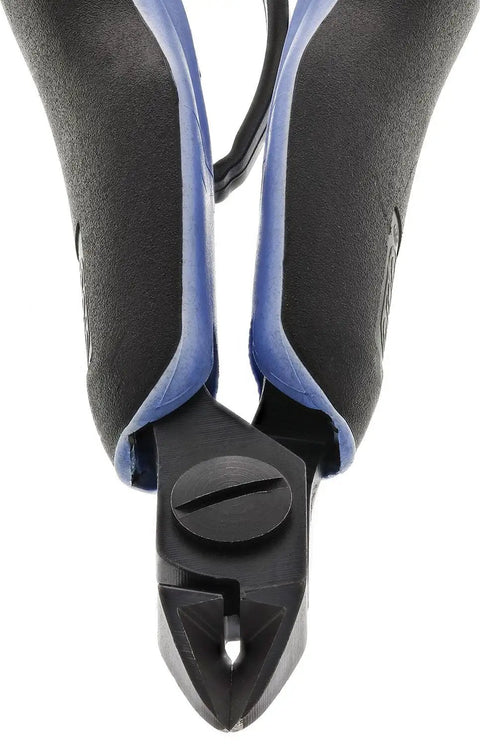 Close-up of Flush Small Head Side Cutter With Ergonomic Micro Touch Handles For Jewelry Wire And Cord, 5.33 Inch Length