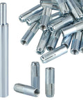 30 Pcs Drop In Anchors With Hand Setting Tool For Concrete, Three Eighths Inch Sixteen Female Thread Expansion Anchors, Galvanized Carbon Steel Rustproof And Wear Resistant, Includes One Hand Setting Tool For Quick Easy Installation