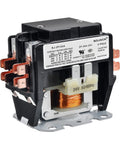 2 Pole Definite Purpose AC Contactor 30 Amp Full Load Amps 24 VAC Coil For Air Conditioner Condensers And Compressors Heavy Duty Electrical Contactor Designed For 50 60 Hz HVAC Use shown at angle