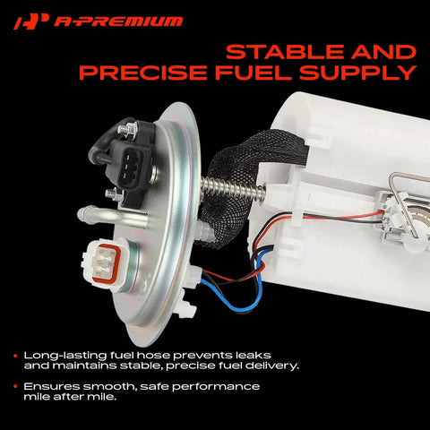 Electric Fuel Pump Module Assembly With Pressure Sensor For Kia Sedona 2011 2012 2013 2014 V6 3.5L detailed view of fuel assembly components.