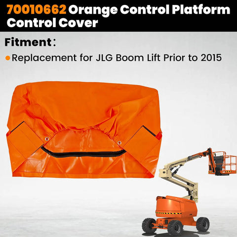 Premium Orange Control Box Cover Straight Up Replacement For Jlg Boom Lift Pre 2015 Direct Swap Built Like A Tank With Tight Fit And Rock Solid Durability To Keep Your Rig Running Smooth