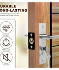 Heavy Duty Door Ball Catch Kit With Screws Keeps Cabinets Secure Silent Spring Roller Stopper For Gate Closets Sliding Doors Easy Install, showing durable material and low noise feature.