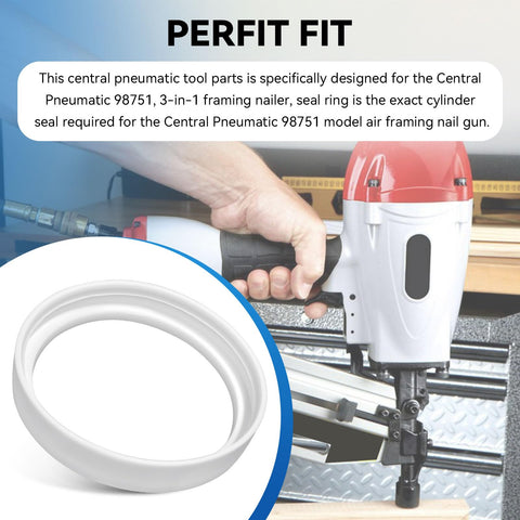 Framing Nail Gun Cylinder Seal Ring Replacement Part For 98751 Fits Framing Nailer Get Your Tool Back In Action in use