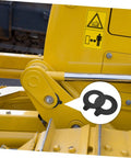 Heavy Duty Excavator Pin Shim Kit With Round Rubber Washers And Industrial Pads For Machinery Replacement Parts And Boom Bushing Fits Various Models For Quick Durable Replacements, shown on excavator joint