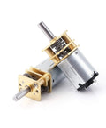 6V 100RPM DC Gear Motor N20 3mm Shaft Mini Metal Gearbox High Torque Micro Electric Motor for DIY Projects Toys