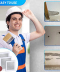 14 Piece Drywall Repair Kit With Aluminum Mesh Patches Including 10 Inch 8 Inch And 4 Inch Holes Heavy Duty Self Adhesive Patches With Extended Mesh And Scraper