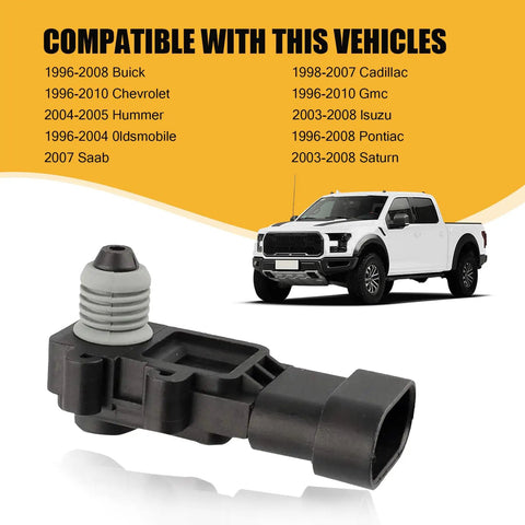 1 Pack Car Pressure Sensor for Vapor Vent Port and Tank Replacement for Delphi Gen 3 OEM 16238399 9377680 09377680