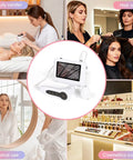 5 Inch Digital Scalp Camera For Skin Health Analysis With 50x And 200x Lenses, Rechargeable Handheld Scalp And Skin Scanner For Home, Spa, And Salon Use