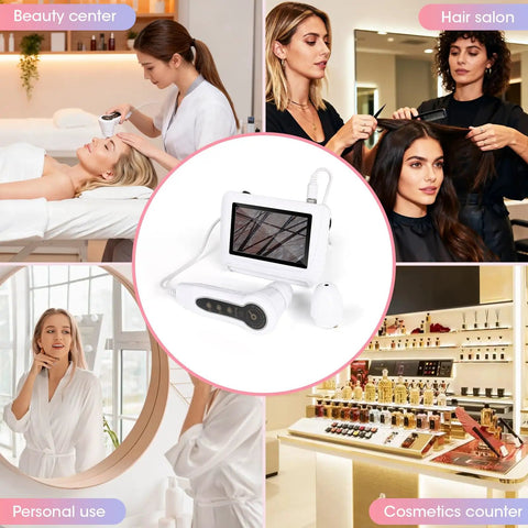 5 Inch Digital Scalp Camera For Skin Health Analysis With 50x And 200x Lenses, Rechargeable Handheld Scalp And Skin Scanner For Home, Spa, And Salon Use