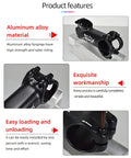 Dope Bike Stem For MTB E-Bike And Road Bikes displayed with aluminum alloy material and easy installation features.