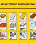 Image of building materials suitable for Pro Grade Closed Cell Spray Foam Insulation Kit Covers Up To 480 Square Feet.