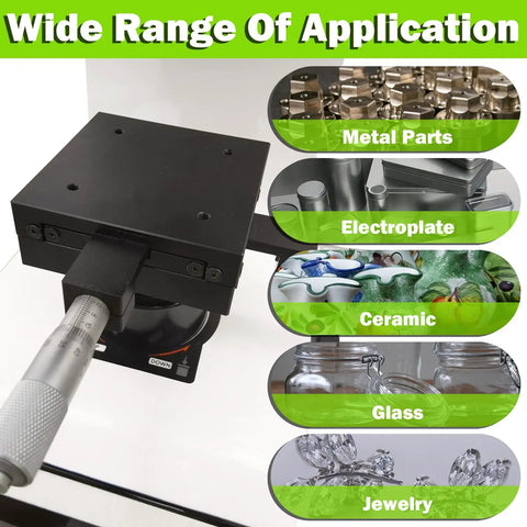 Heavy Duty Automatic Turret Digital Vickers Hardness Tester With Precision Touchscreen Display For Metal Steel Analysis showing wide application for metal parts and materials.