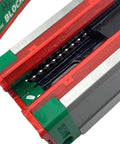 Rock Solid Linear Guide Rail System With Carriage Block HGH20CA HGR20 HGW20CC And HGW20HC For Smooth Motion, Four Way Equal Load, Ultra Precise CNC Automation Rail And Guideway Kit close-up
