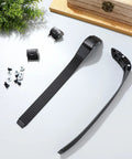 Inline Skate Replacement Straps 2 Pack With Adjustable Universal Buckles And Energy Buckles With Screws Durable Plastic Shoe Clips