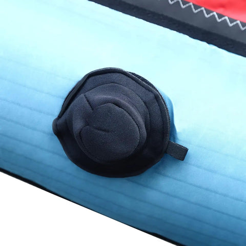 Close-up of the valve on the Inflatable Sail For Wing Foil Boards, 360 Degree Rotatable Base, 45.2ft2 Sail Area, PVC Wing Shaped Board Gear.