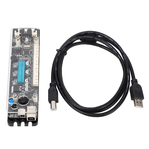 GRBL 32 Bit CNC Engraving Control Board With Optimized Algorithms alongside USB cable