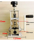 Heavy Duty Manual Wire Stripper Machine For Quick Cable Peeling with hand crank design, metal build, measuring 120mm height.